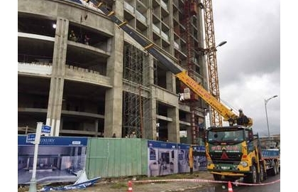 Updated progress at Four Points by Sheraton Da Nang in the 5th week